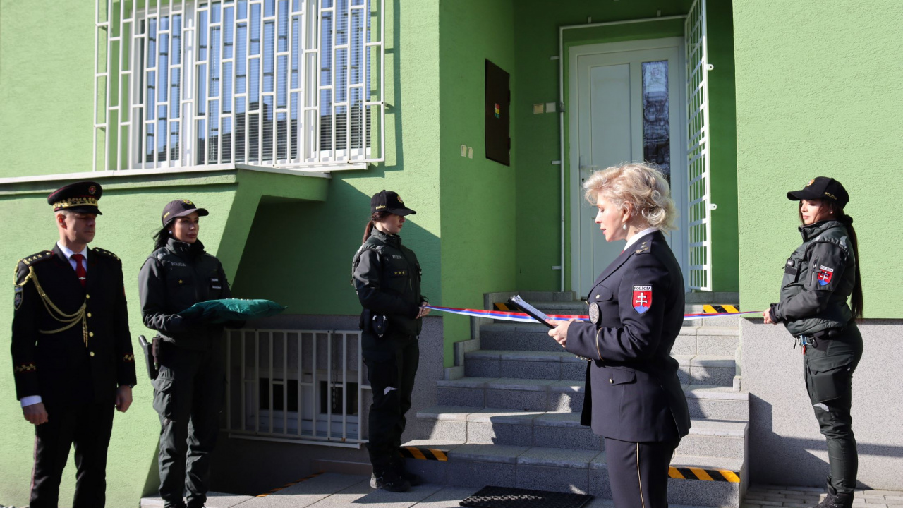 Slávnostné otvorenie policajnej stanice 17. 02. 2025 