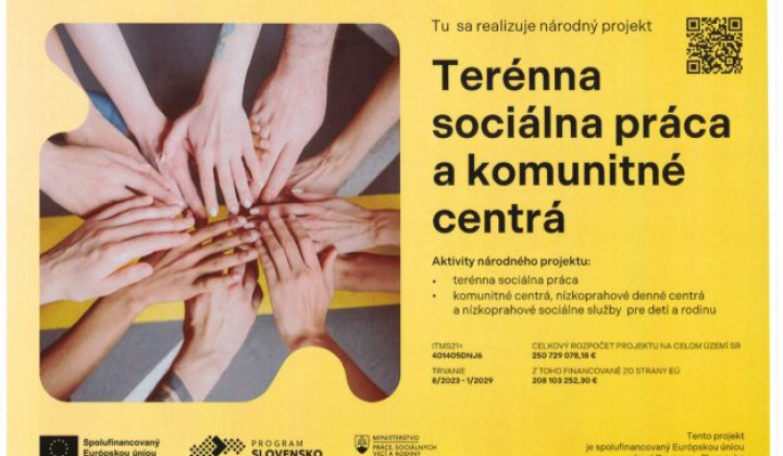 Fotka - Terénna sociálna práca a komunitné centrá